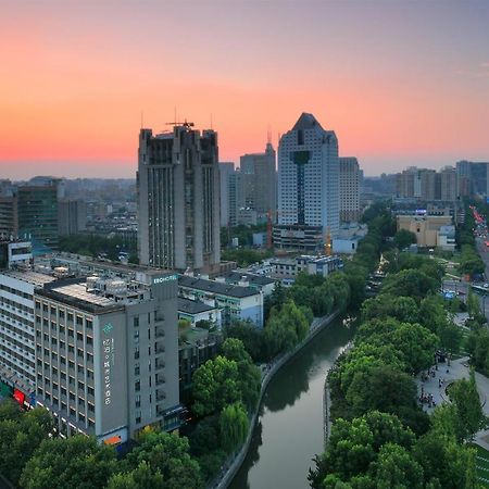 Ebo Hotel Hangzhou Wulin - 5 Mins Drive To The West Lake Dış mekan fotoğraf