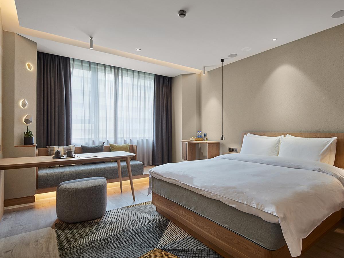 Ebo Hotel Hangzhou Wulin - 5 Mins Drive To The West Lake Dış mekan fotoğraf