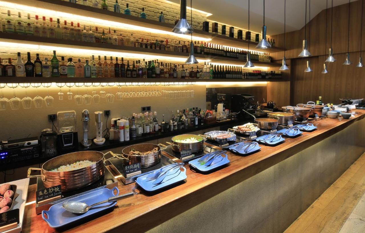 Ebo Hotel Hangzhou Wulin - 5 Mins Drive To The West Lake Dış mekan fotoğraf